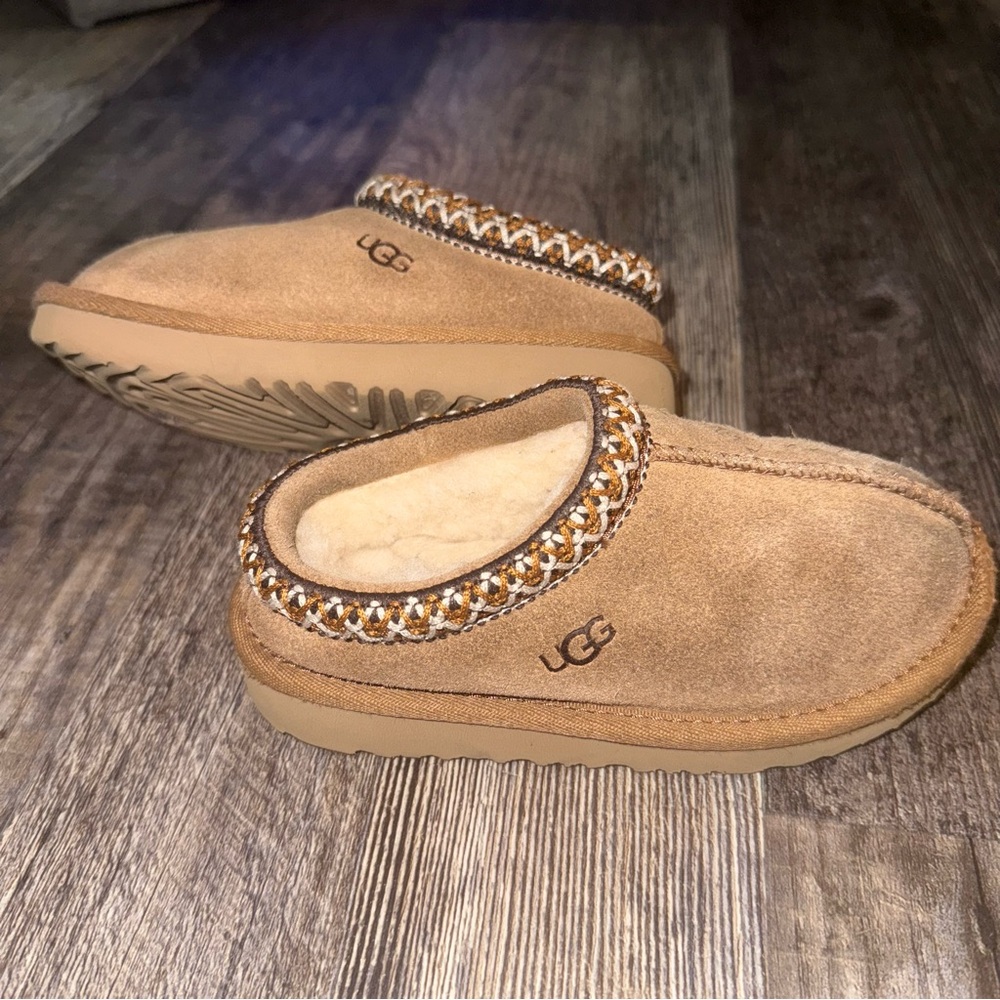 UGG Tan Tasman Slippers